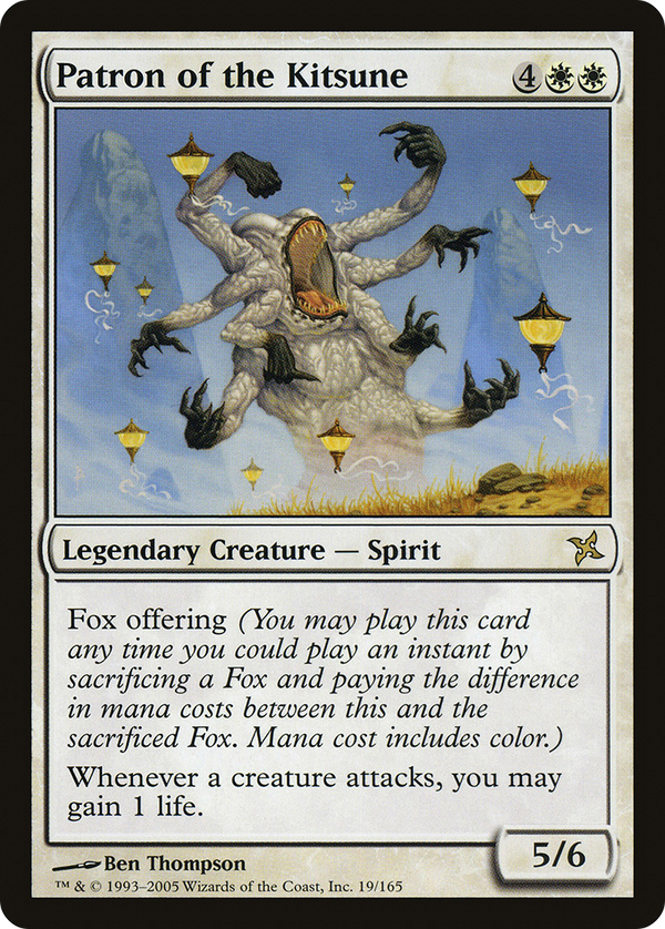 Patron of the Kitsune (BOK-019) - Betrayers of Kamigawa Foil