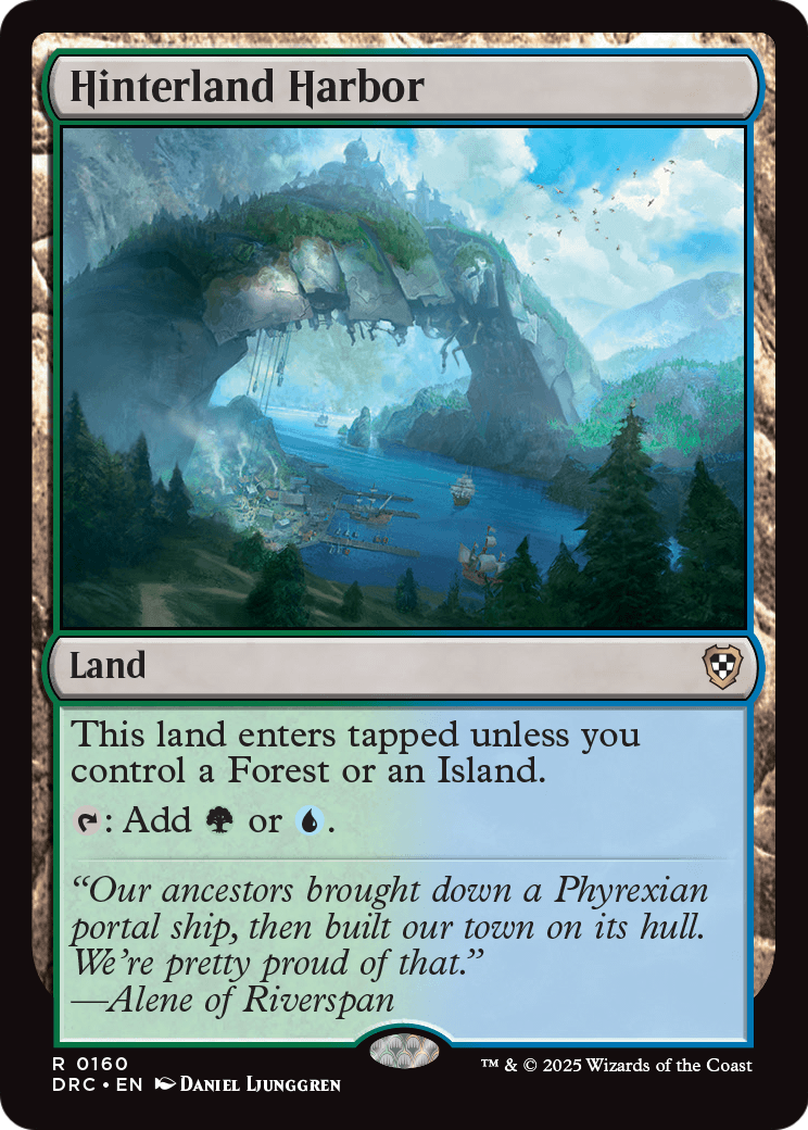 Hinterland Harbor (DRC-160) - Commander: Aetherdrift