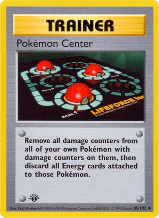 Pokemon Center 085 - 1st Edition Base Set Shadowless - Uncommon