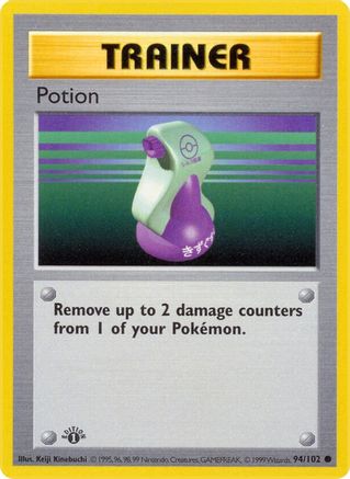 Potion 094 - 1st Edition Base Set Shadowless - Common