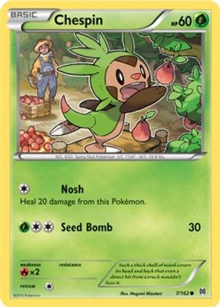 Chespin (7) (7) 007 XY BREAKthrough - Common