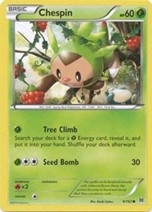 Chespin (9) (9) 009 XY BREAKthrough - Common