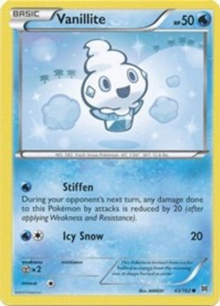 Vanillite 043 XY BREAKthrough - Common