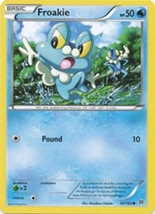 Froakie 046 - Reverse Holofoil XY BREAKthrough - Common