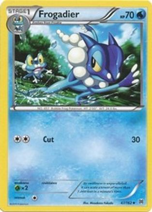 Frogadier 047 - Reverse Holofoil XY BREAKthrough - Uncommon