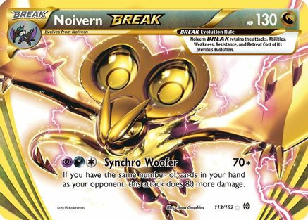 Noivern BREAK 113 - Holofoil XY BREAKthrough - Rare BREAK