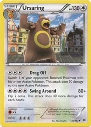 Ursaring 122 XY BREAKthrough - Uncommon