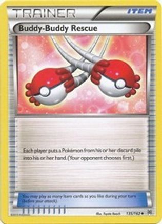 Buddy-Buddy Rescue 135/162 XY BREAKthrough - Uncommon