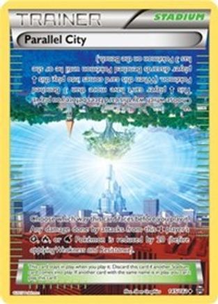 Parallel City 145 - Reverse Holofoil XY BREAKthrough - Uncommon