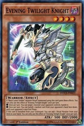 Evening Twilight Knight (DOCS-EN023) - Dimension of Chaos 1st Edition