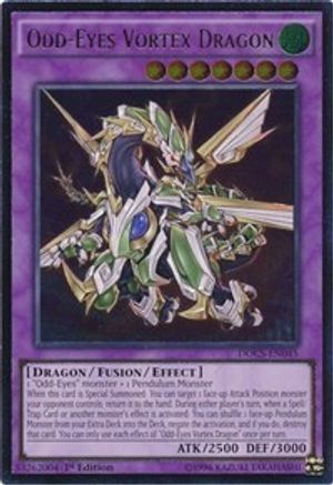 Odd-Eyes Vortex Dragon (UTR) (DOCS-EN045) - Dimension of Chaos Unlimited