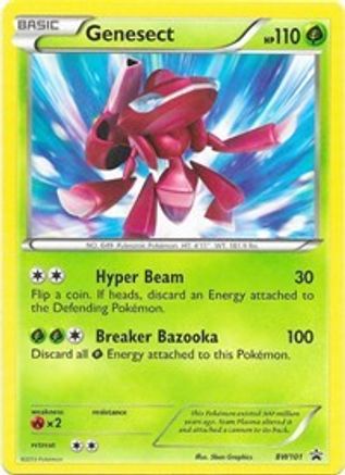 Genesect - BW101 Black and White Promos - Promo