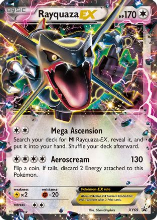 Rayquaza EX (Shiny) XY69 - Holofoil XY Promos - Promo