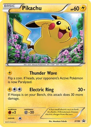 Pikachu (Collector Chest) - Holofoil XY Promos - Promo