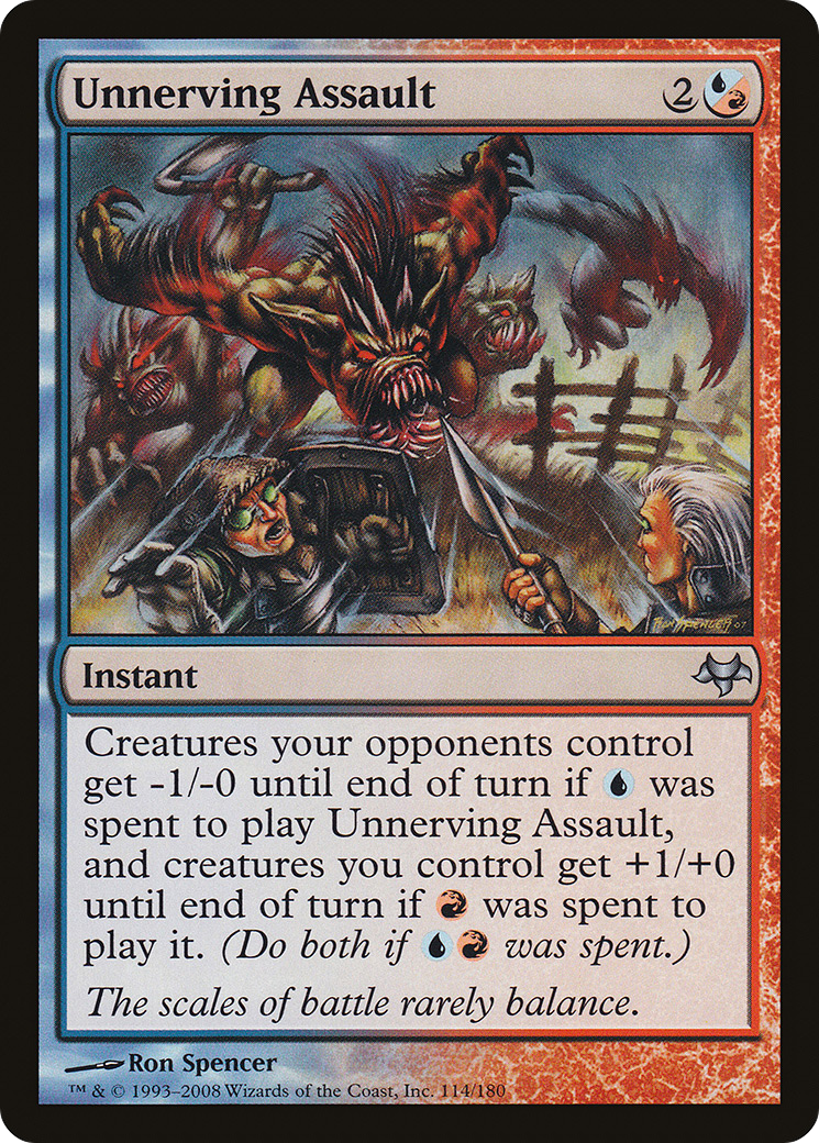 Unnerving Assault (EVE-114) - Eventide Foil