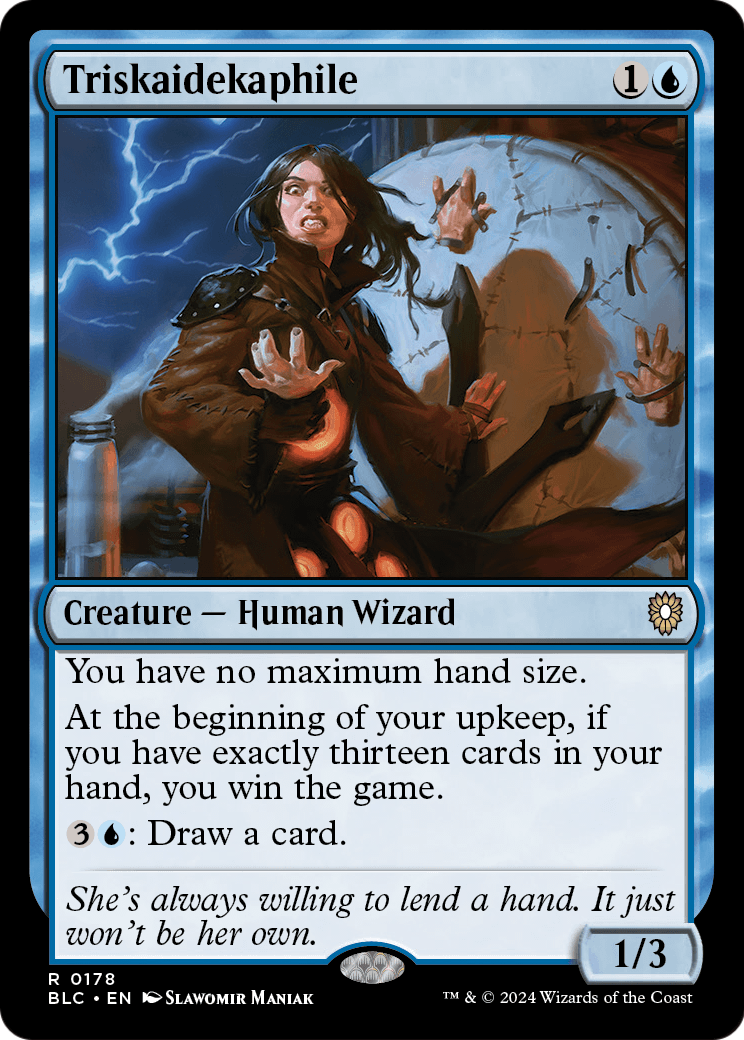 Triskaidekaphile (BLC-178) - Bloomburrow Commander