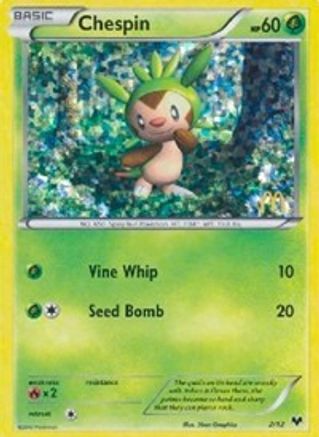 Chespin - 2/12/12 - Holofoil McDonalds Promos 2014 - Promo