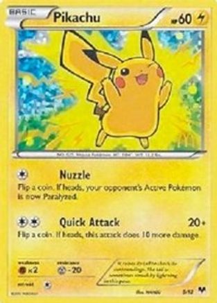 Pikachu - 5/12/12 - Holofoil McDonalds Promos 2014 - Promo