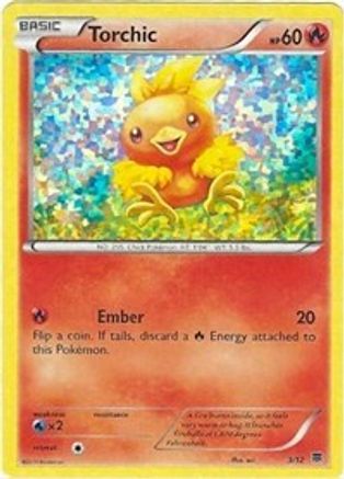 Torchic - 3/12/12 - Holofoil McDonalds Promos 2015 - Promo