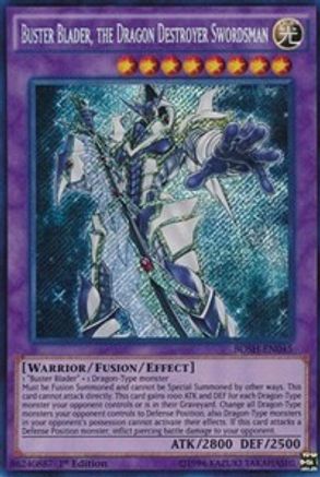 Buster Blader, the Dragon Destroyer Swordsman (BOSH-EN045) - Breakers of Shadow 1st Edition