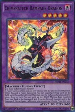 Chimeratech Rampage Dragon (BOSH-EN093) - Breakers of Shadow 1st Edition