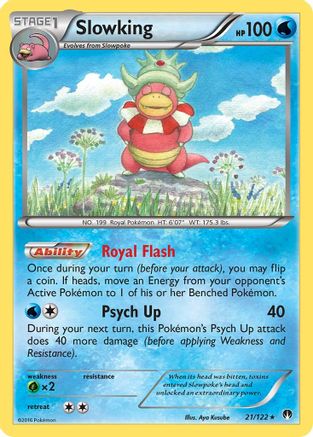 Slowking 021 - Holofoil XY BREAKpoint - Holo Rare