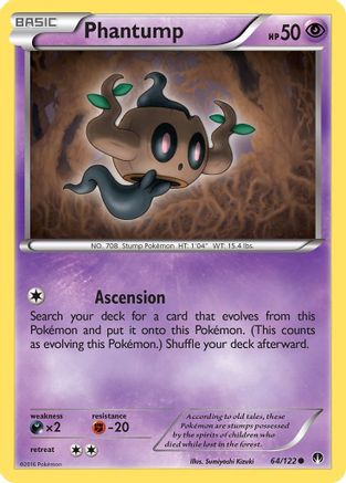 Phantump 064 - Reverse Holofoil XY BREAKpoint - Common