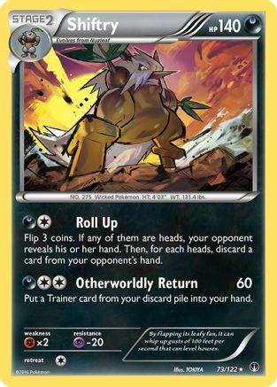 Shiftry - Reverse Holofoil XY BREAKpoint - Rare