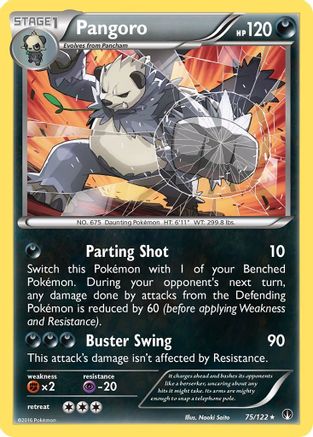 Pangoro XY BREAKpoint - Rare