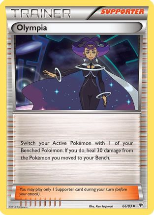 Olympia/83 - Reverse Holofoil Generations - Uncommon