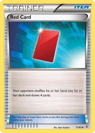 Red Card 071 - Reverse Holofoil Generations - Uncommon