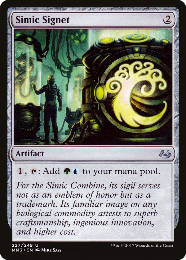 Simic Signet (MM3-227) - Modern Masters 2017