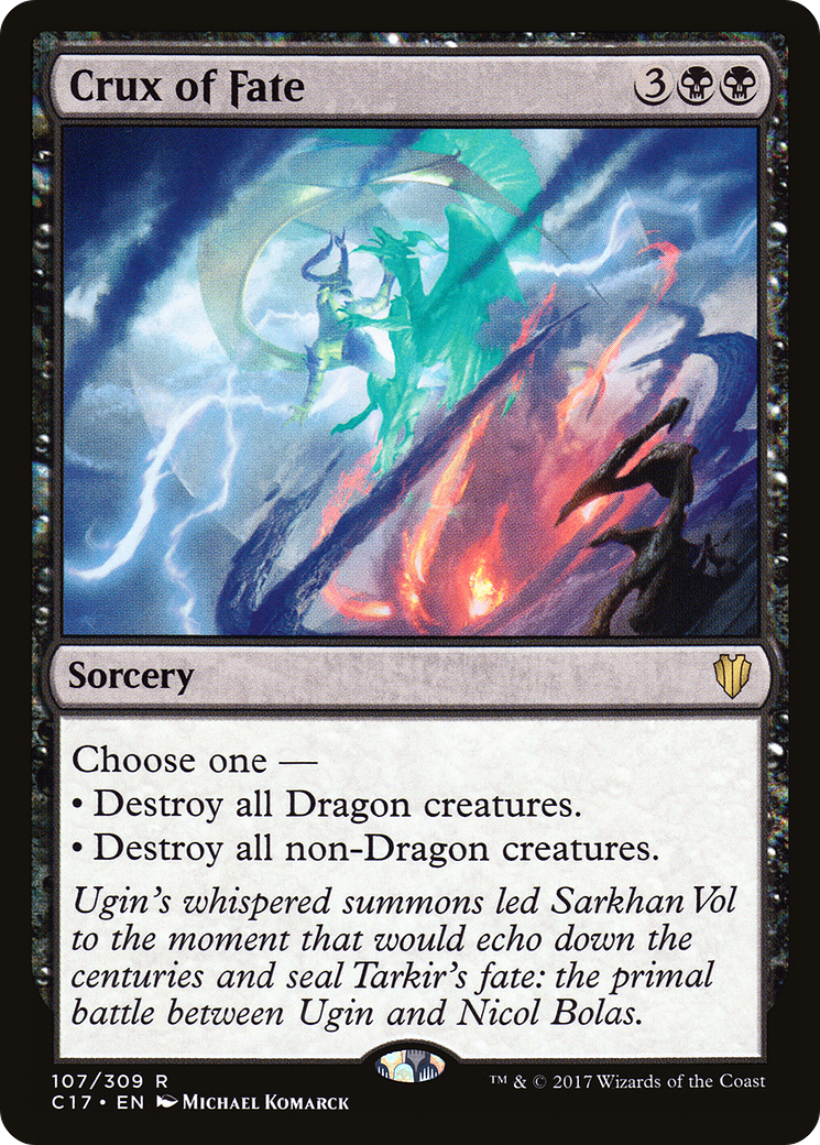Crux of Fate (C17-107) - Commander 2017