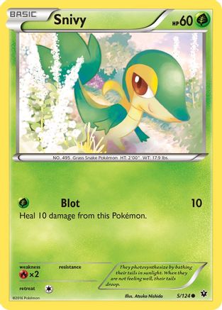 Snivy 005 XY Fates Collide - Common