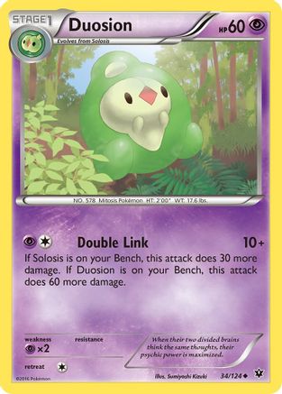 Duosion/124 XY Fates Collide - Uncommon