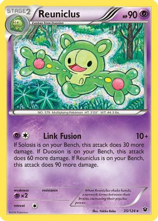 Reuniclus 035 XY Fates Collide - Rare