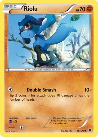 Riolu (45) (45) 045 XY Fates Collide - Common