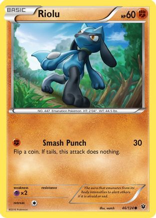 Riolu (46) (46) 046 XY Fates Collide - Common