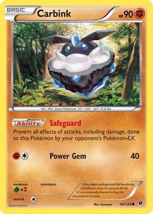 Carbink (50) (50) 050 - Reverse Holofoil XY Fates Collide - Common