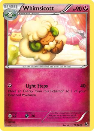 Whimsicott 071 XY Fates Collide - Uncommon