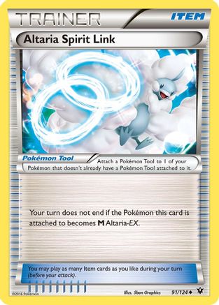 Altaria Spirit Link 091 XY Fates Collide - Uncommon