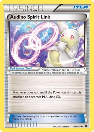 Audino Spirit Link 092 XY Fates Collide - Uncommon