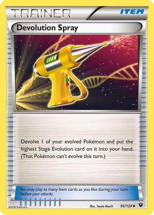 Devolution Spray 095 - Reverse Holofoil XY Fates Collide - Uncommon