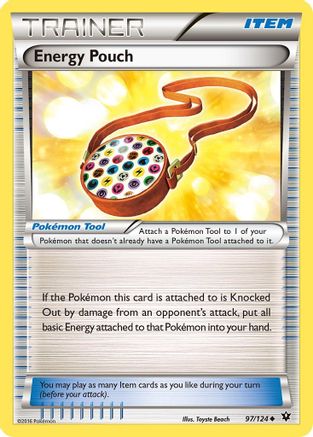 Energy Pouch 097 - Reverse Holofoil XY Fates Collide - Uncommon
