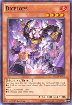 Dicelops (SHVI-EN043) - Shining Victories 1st Edition