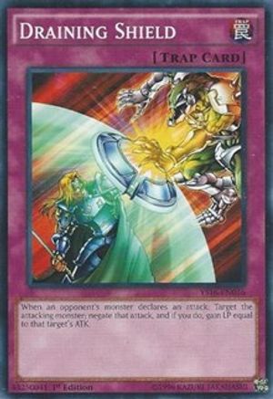 Draining Shield (YS16-EN036) - Starter Deck: Yuya 1st Edition