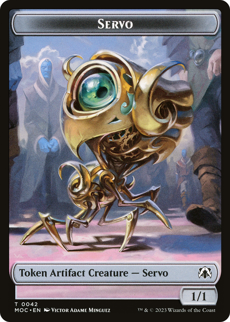 Servo (TMOC-042) - March of the Machine Commander Tokens
