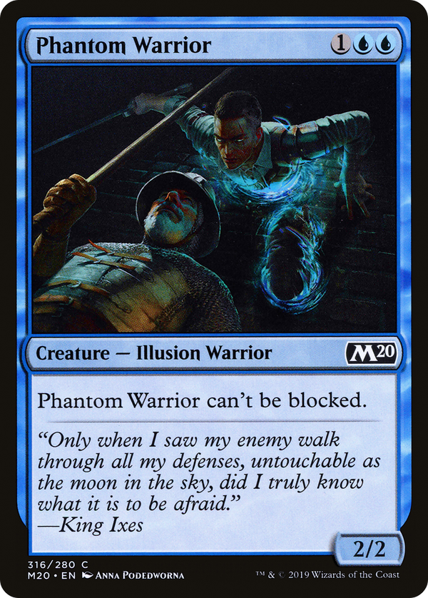 Phantom Warrior (M20-316) - Core Set 2020