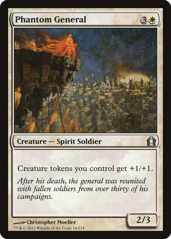 Phantom General (RTR-016) - Return to Ravnica Foil