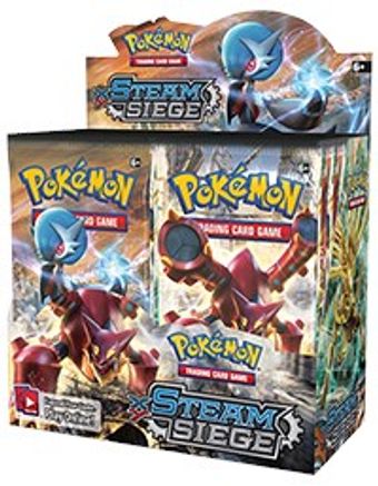 Steam Siege Booster Box Damaged
